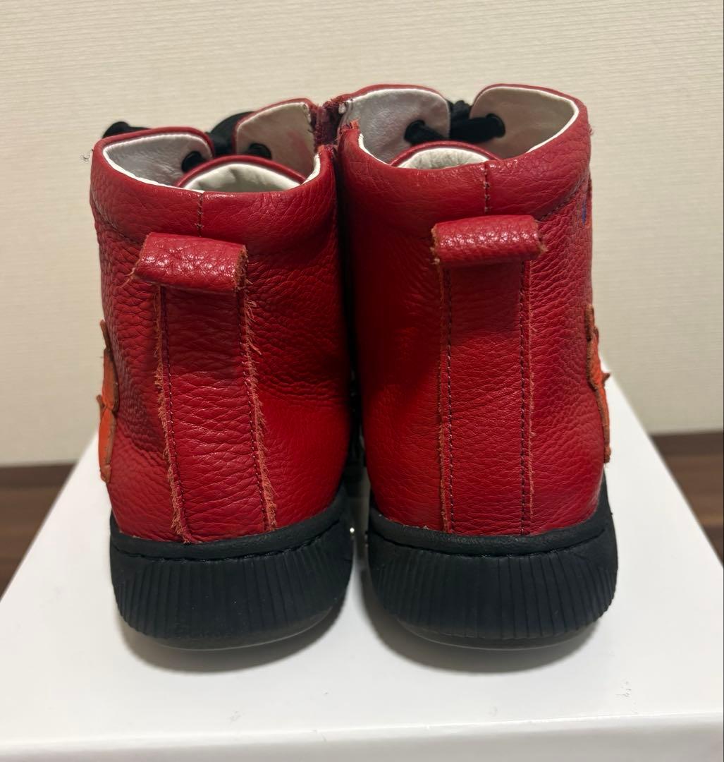 エスタシオン ムーミンリトルミィ コラボ ショートブーツ 赤 - メルカリ