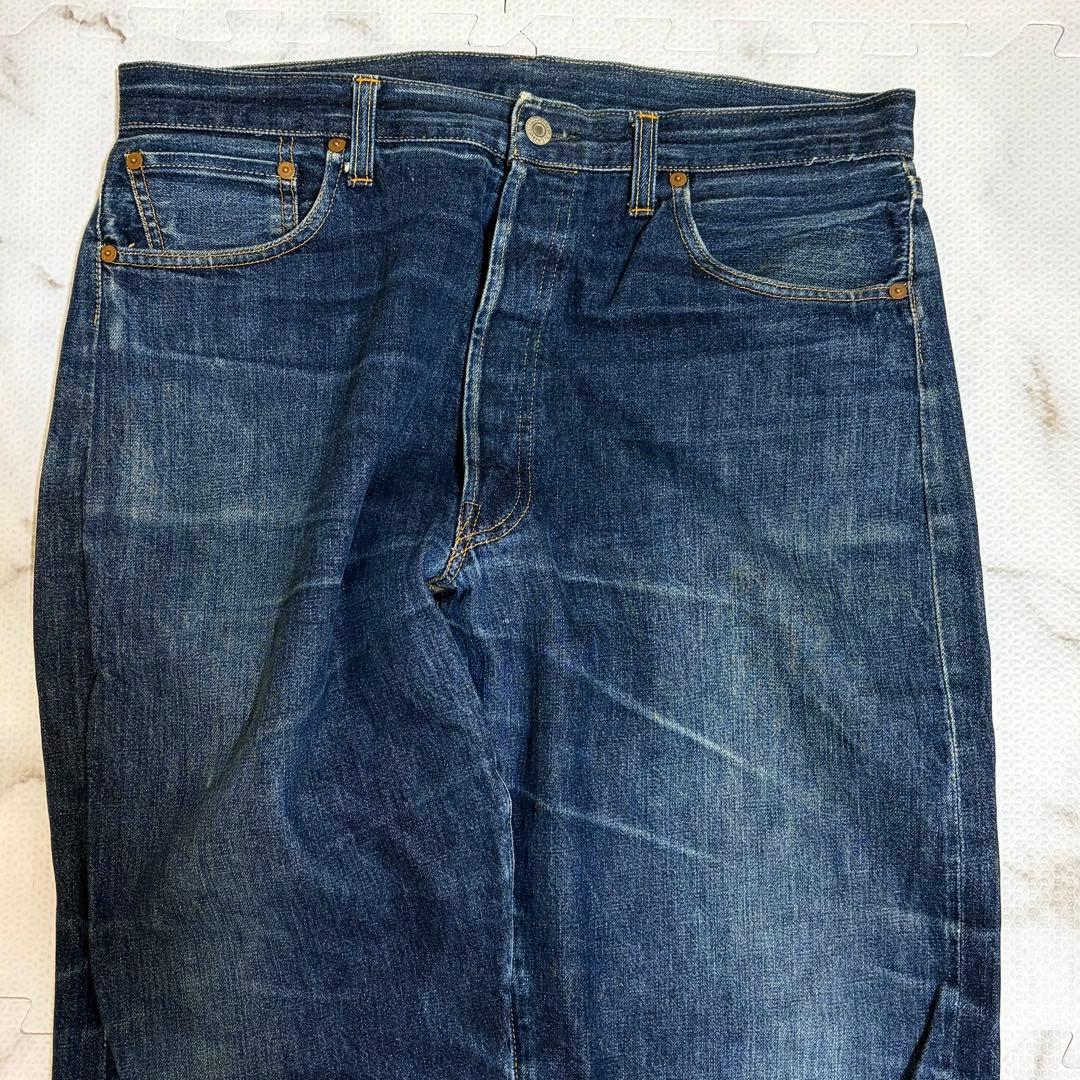 Levi's 501XX W36 USA製 バレンシア セルビッチ 555 ヒゲ - メルカリ