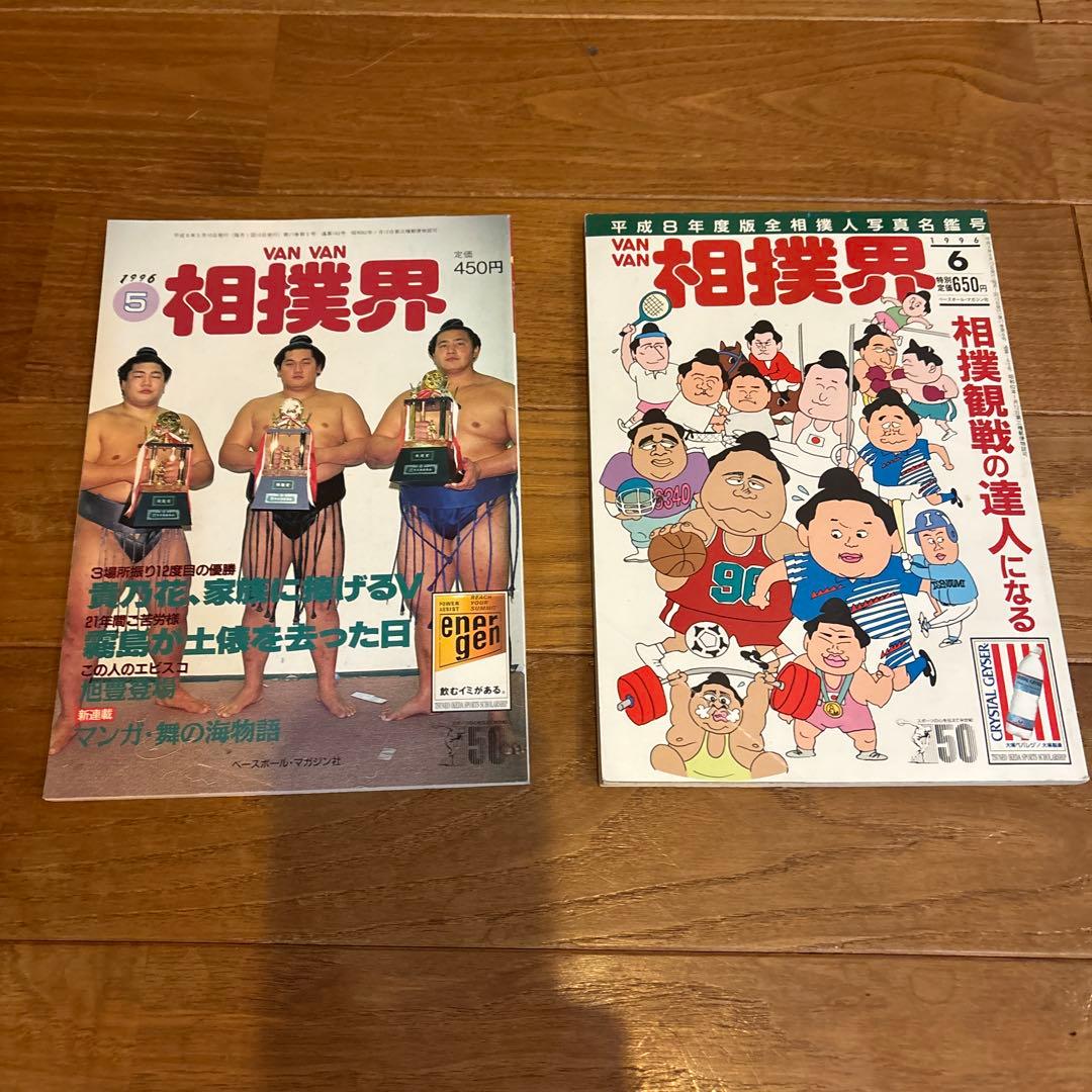 1996年 相撲雑誌まとめて12冊 相撲界 - メルカリ