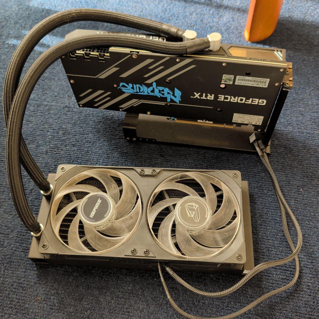 Colorful iGame GeForce RTX 3070 水冷モデル 簡易水冷クーラー搭載のGeForce RTX 3070がColorfulから、OCスイッチ