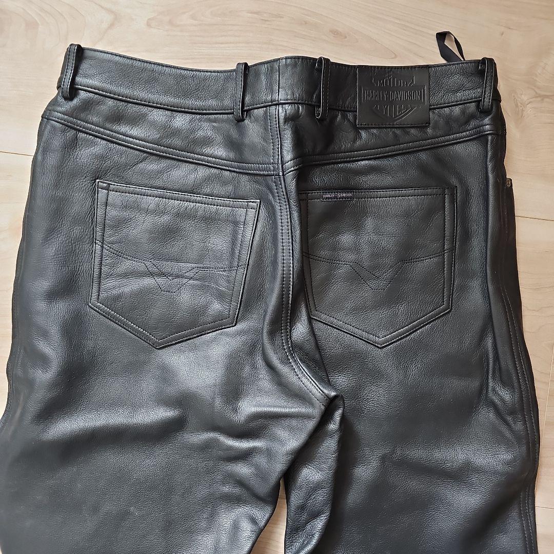 Harley-Davidson レザーパンツ W36インチ Harley-Davidson