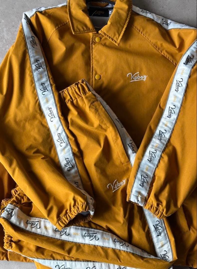 keboz×FREAKSセットアップ 黄色 ケボズ KEBOZ × FREAK'S STOREの第2弾が11月6日に発売