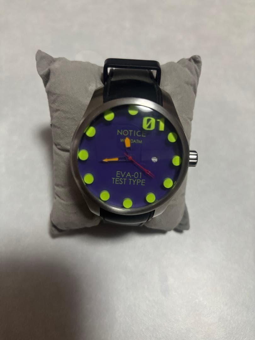 エヴァ NOTICE EVA-01 TEST TYPE 時計 - メルカリ