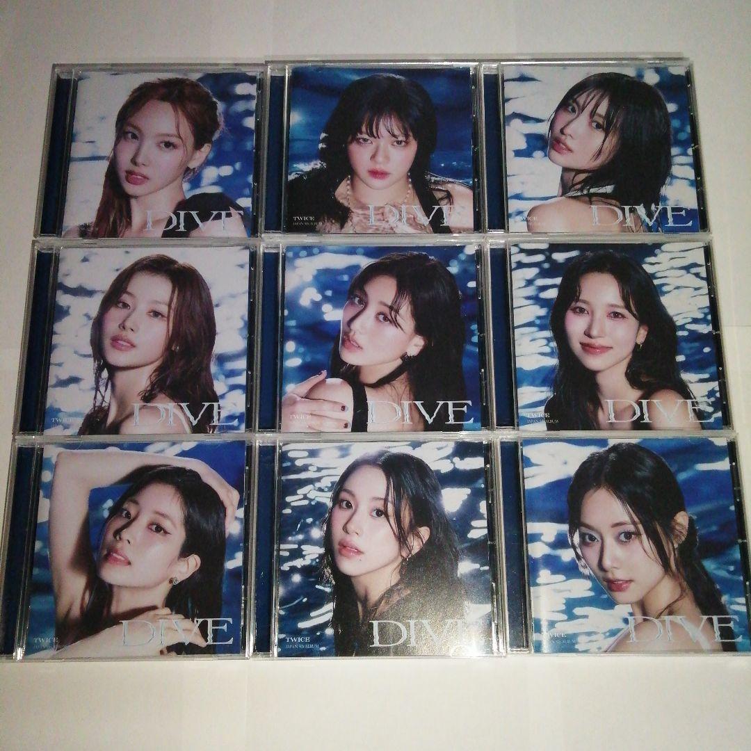 TWICE DIVE CD コンプリートセット TWICE - DIVE [CD+DVD Limited Edition Type A] Japan ver. | eBay