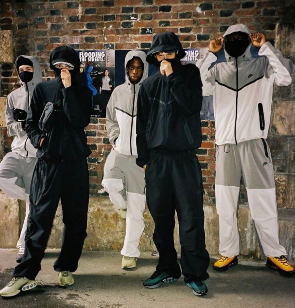 XL 新品 NIKE テックウーブン セットアップ ジャケット パンツセット