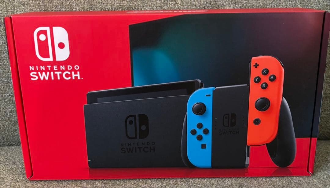 【新品】バッテリー強化版 Nintendo Switch HAD-S-KABAA Nintendo Switch 「新品 」新モデル 任天堂 HAD-S-KABAA ネオンブルー