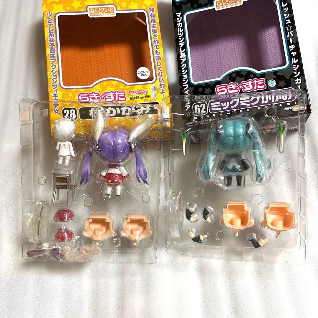 ねんどろいど らき☆すた 泉こなた 柊かがみ 柊つかさ 高良みゆき