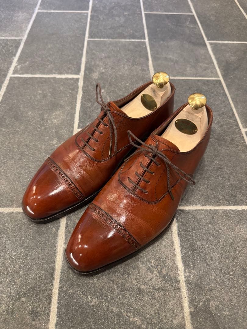 純正ツリーセット クロケット＆ジョーンズ BELGRAVE3 UK5.5 - メルカリ