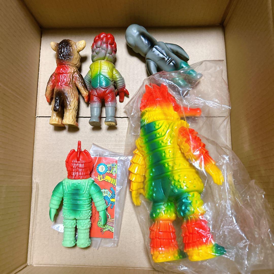 ぶたのはな ミステラー星人 ブルマァク ソフビ フィギュア M1号 東宝