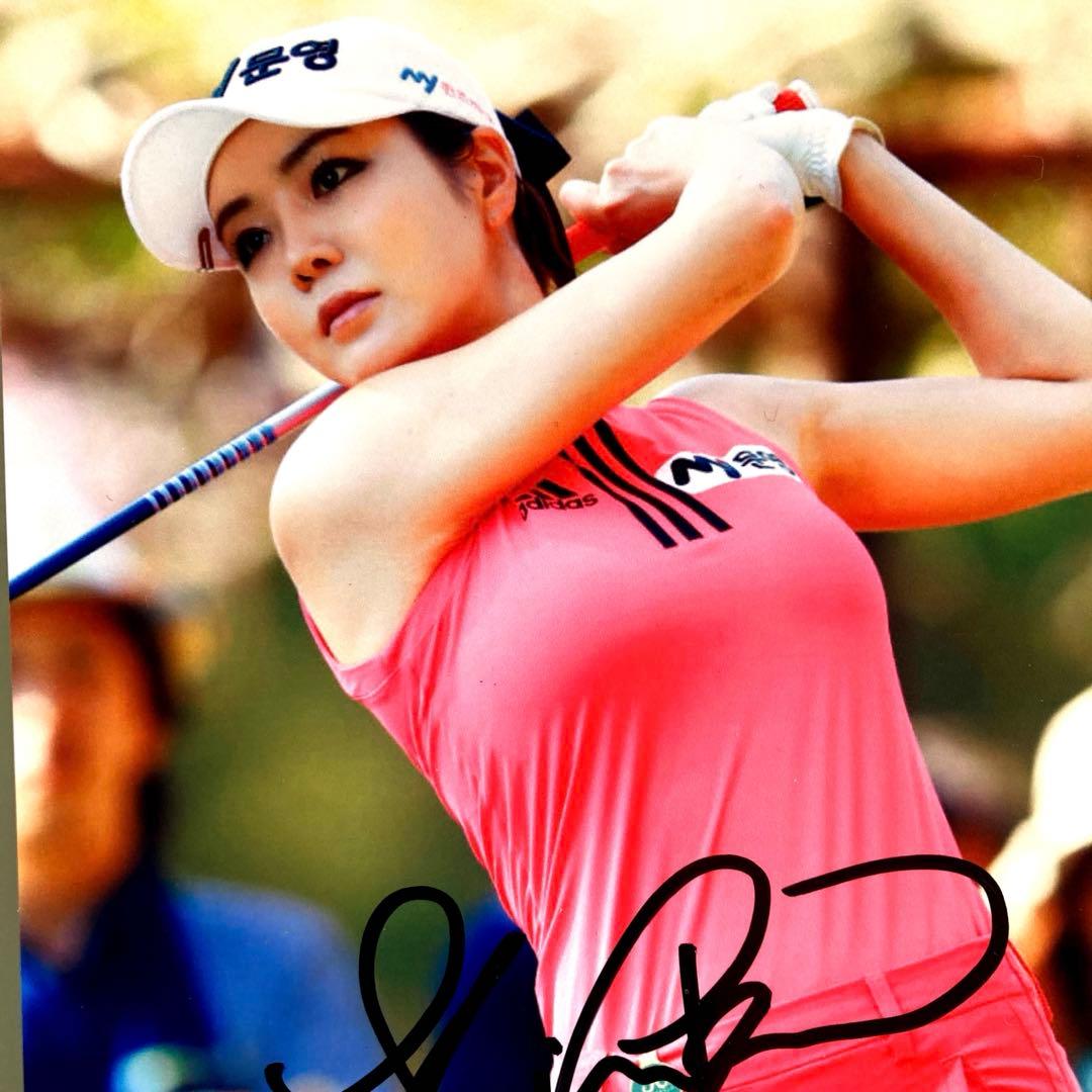 アン・シネ直筆サイン入り2Lサイズ写真…韓国女子プロゴルファー - メルカリ
