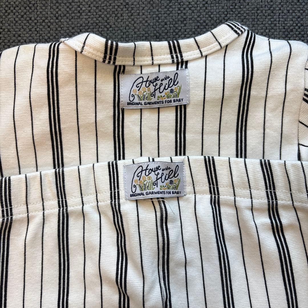 ハウスオンザヒル　ロンパースとパンツセット　house on the hill house on the hill 3点セット house on the hill パンツボンネット