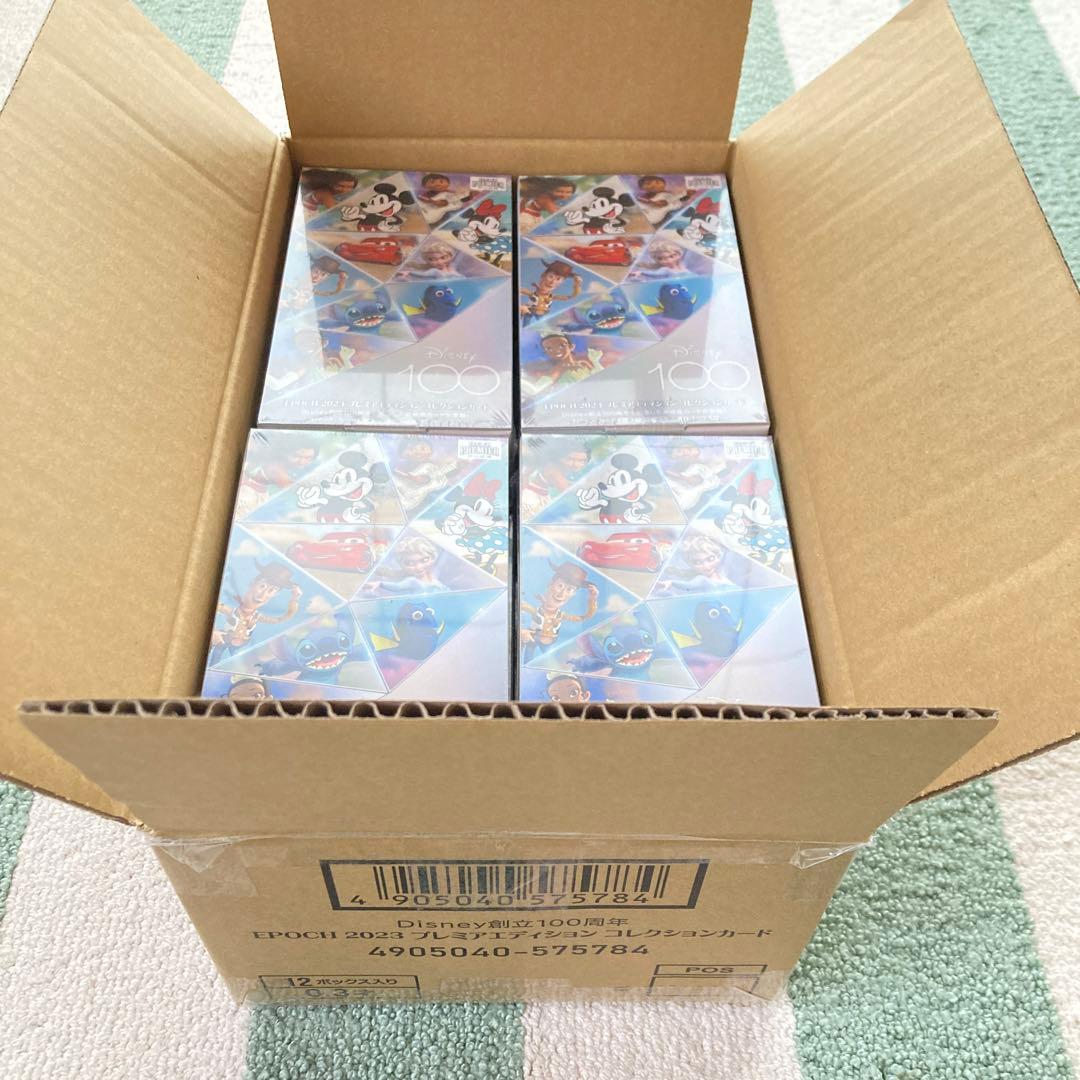 最終値下げ シュリンク付 ディズニー 100 カード エポック 未開封2BOX