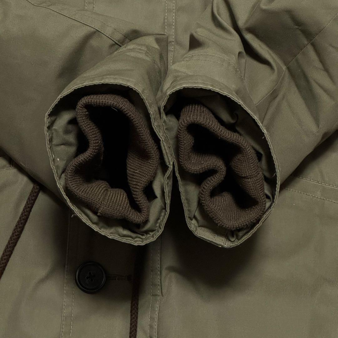 西川×nano・universe 西川ダウンナイロンN-3B カーキグリーン M - メルカリ