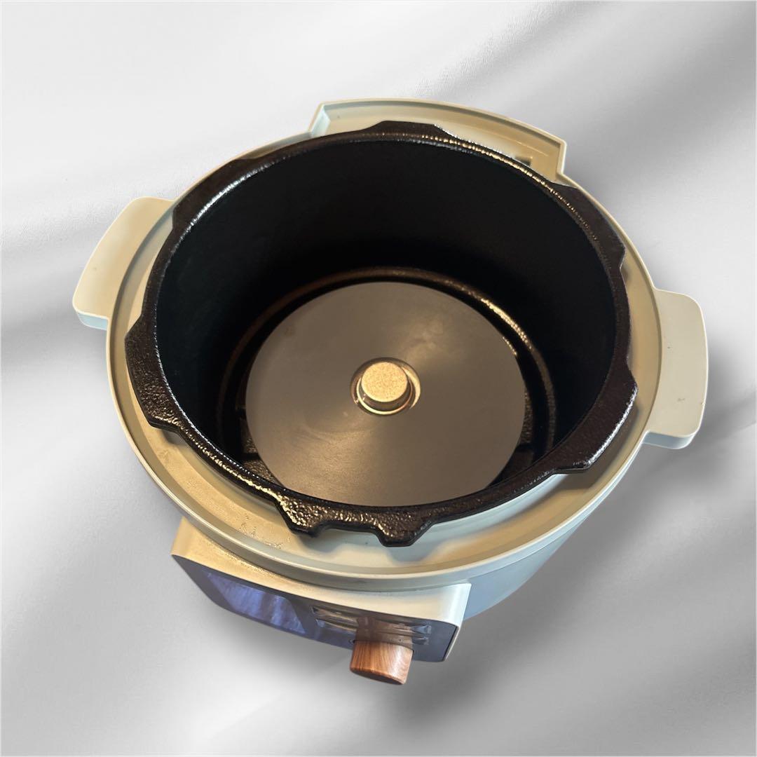 アイリスオーヤマ ケーズデンキ 電気圧力鍋 ピスタチオグリーン 3.0L