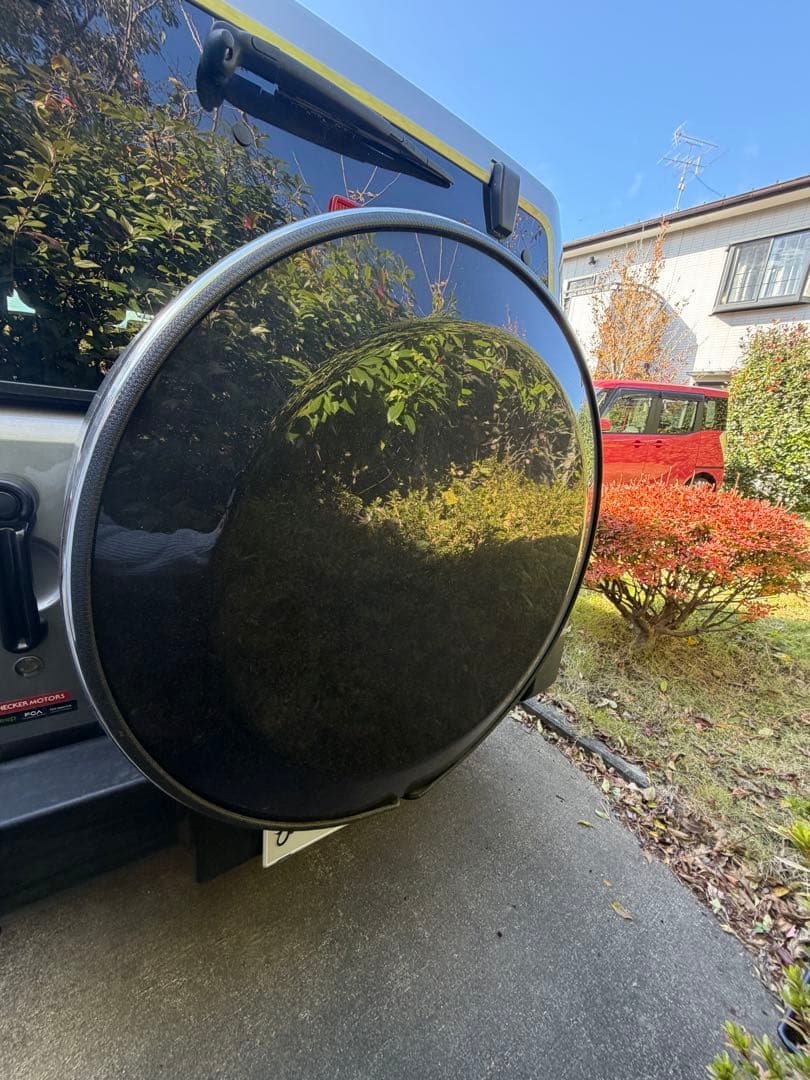 jeep jkラングラースペアタイヤハードカバー GI☆GEAR(ジーアイ・ギア)社製] スペアタイヤカバー / ハードカバー