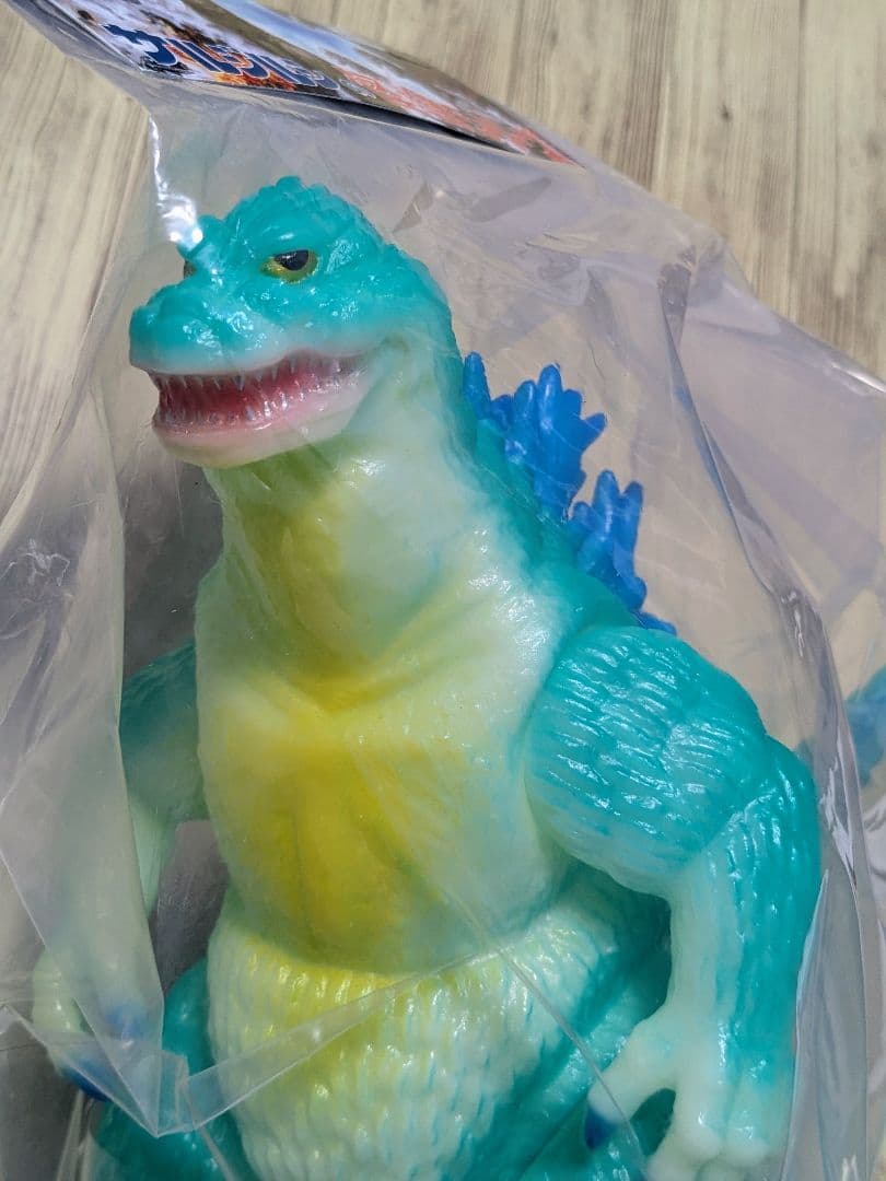 サルジルシ ゴジラ (1962) キングコング対ゴジラソフビ 13期 蓄光GID