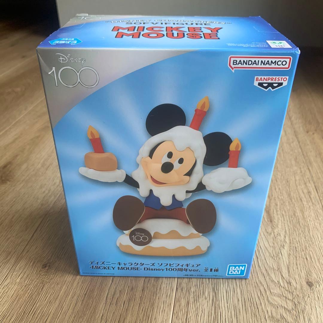 ミッキーマウス 100周年ver. ソフビフィギュア - メルカリ