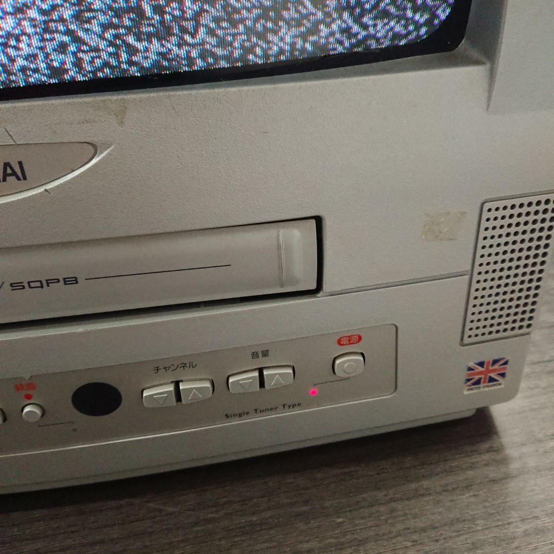 FUNAIフナイブラウン管テレビ14型ブラウン管テレビビデオ 動作品テレビ