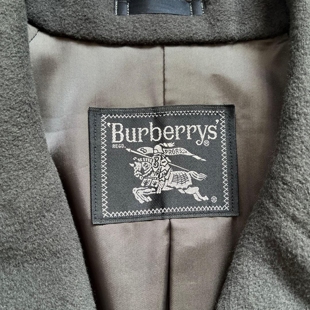 【極美品・希少】《BURBERRYS》ヴィンテージ アンゴラ ウール コート