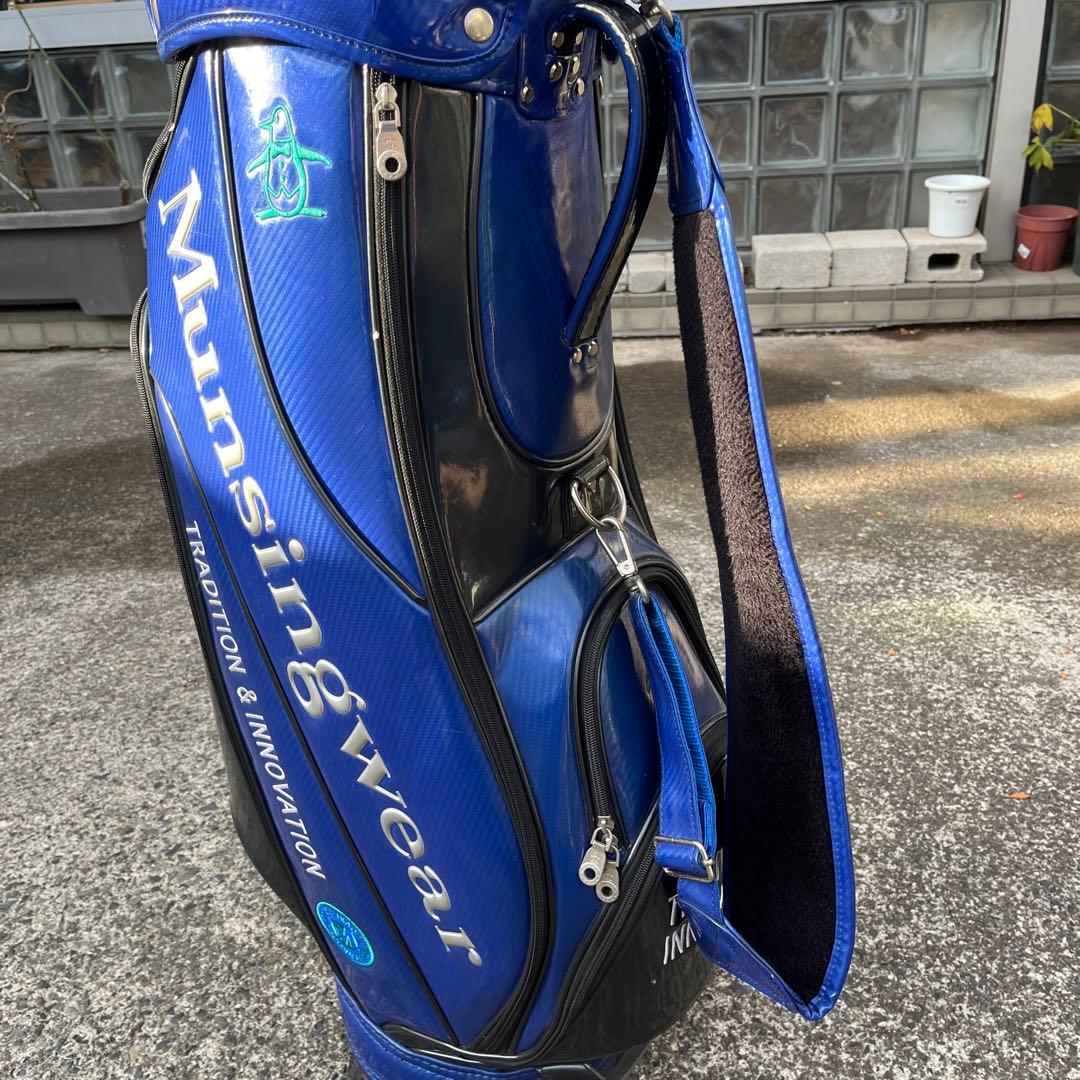 Munshigear 青 キャディバッグの通販はau PAY マーケット - 輸入雑貨の