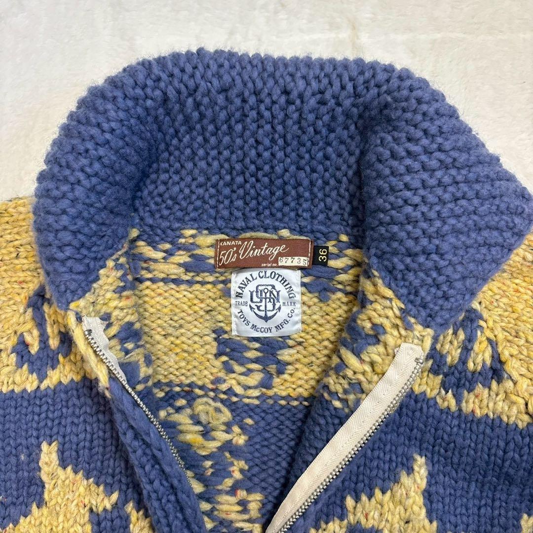 TOYS McCOY KANATA カウチン ニットセーター FELIX S 安い