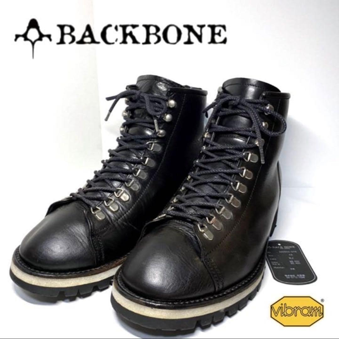 希少 BACKBONE THE BASIS　　バックボーン　ブーツ BACKBONE （バックボーン） レザーマウンテンブーツ メンズ シューズ