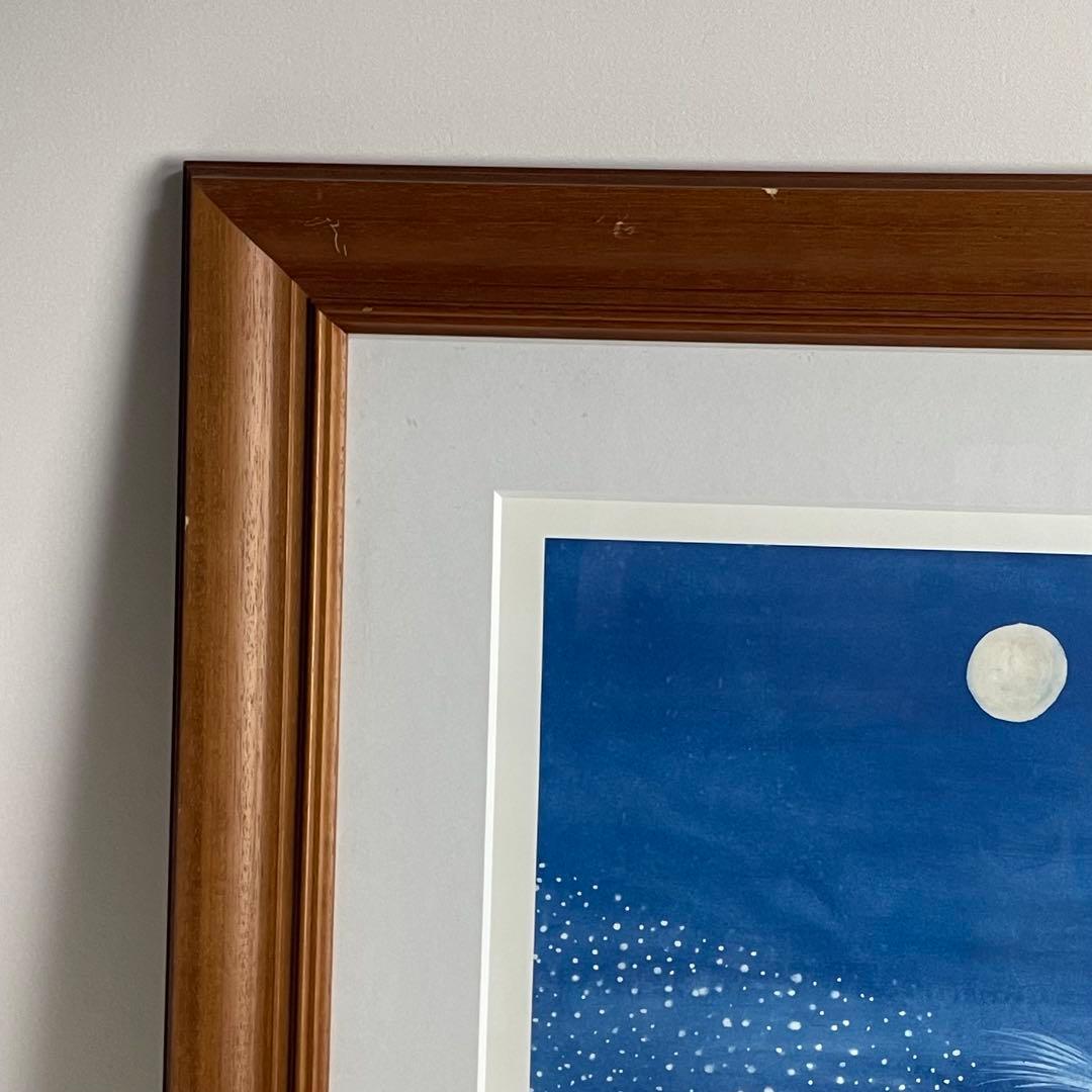 水木鈴子 版画 絵画 すすき