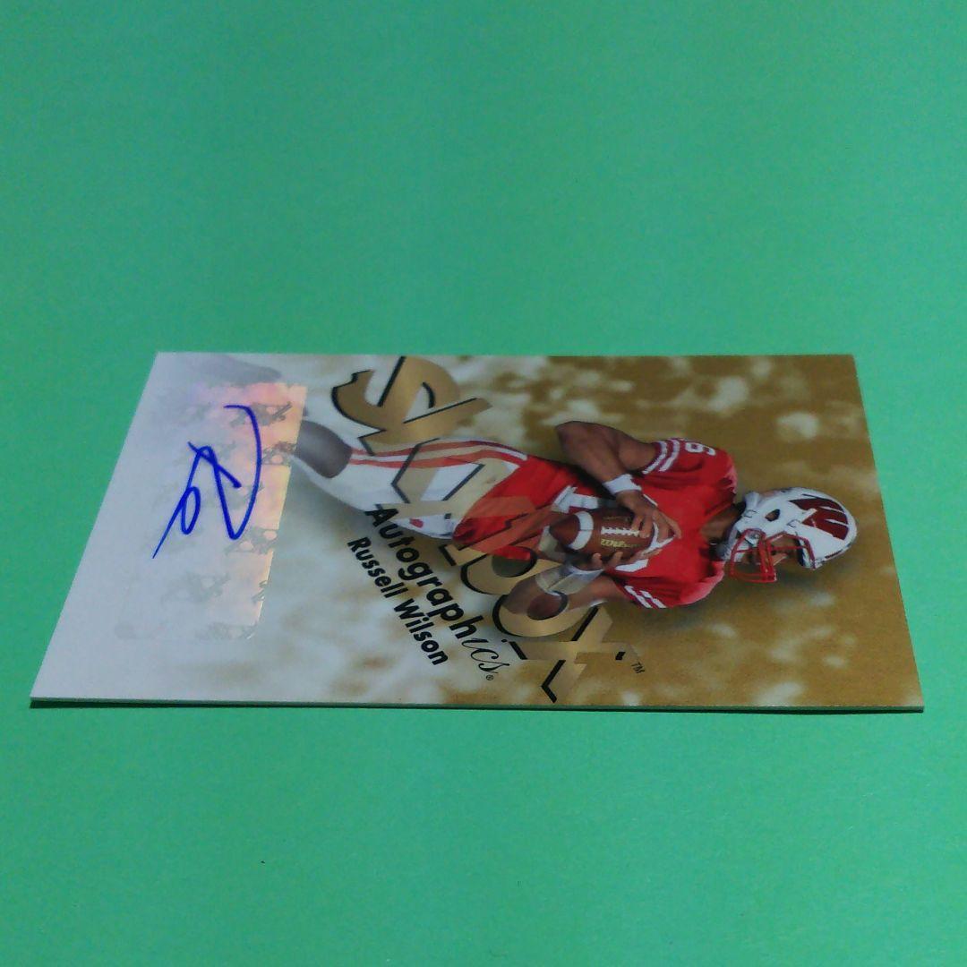 RUSSELL WIlSON ラッセル ウイルソン 直筆サイン AUTO NFL