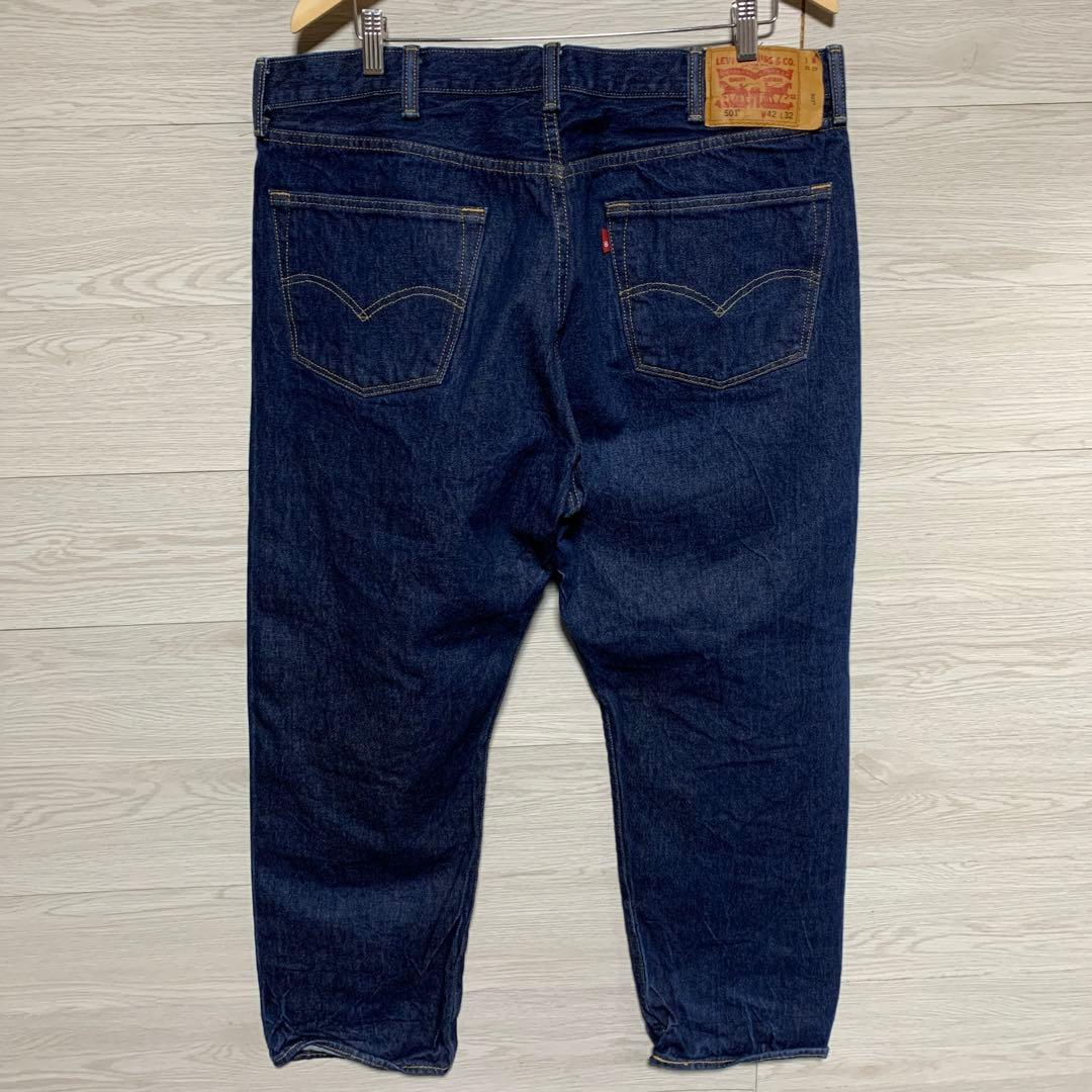 リーバイス 501 濃紺 US古着 バギー 極太 オーバーサイズ デニムパンツ