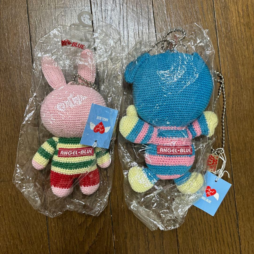 エンジェルブルー⭐︎ナカムラくん田中さん編みぬいぐるみ - メルカリ