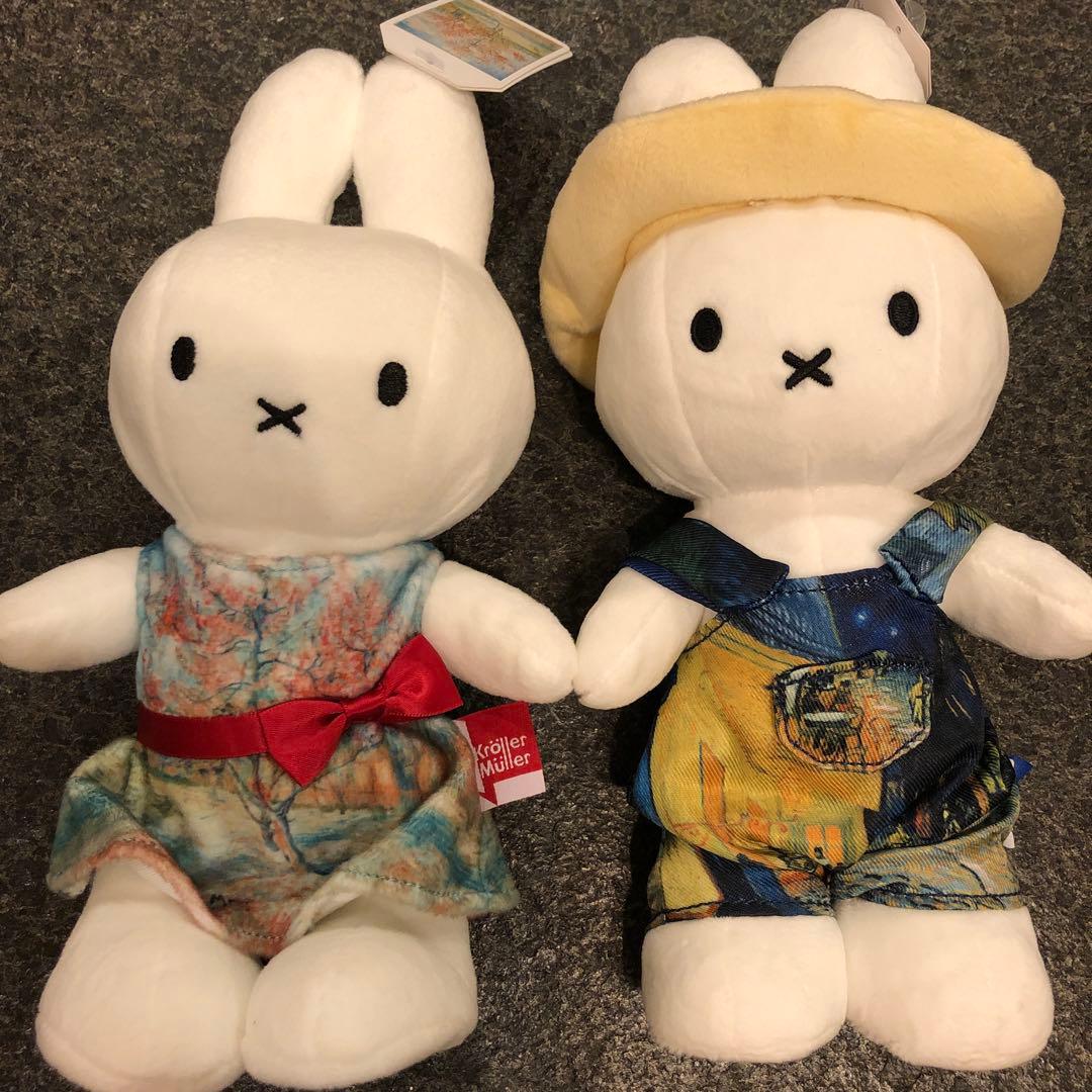 神戸 大ゴッホ展 ミッフィー ぬいぐるみ セット - メルカリ