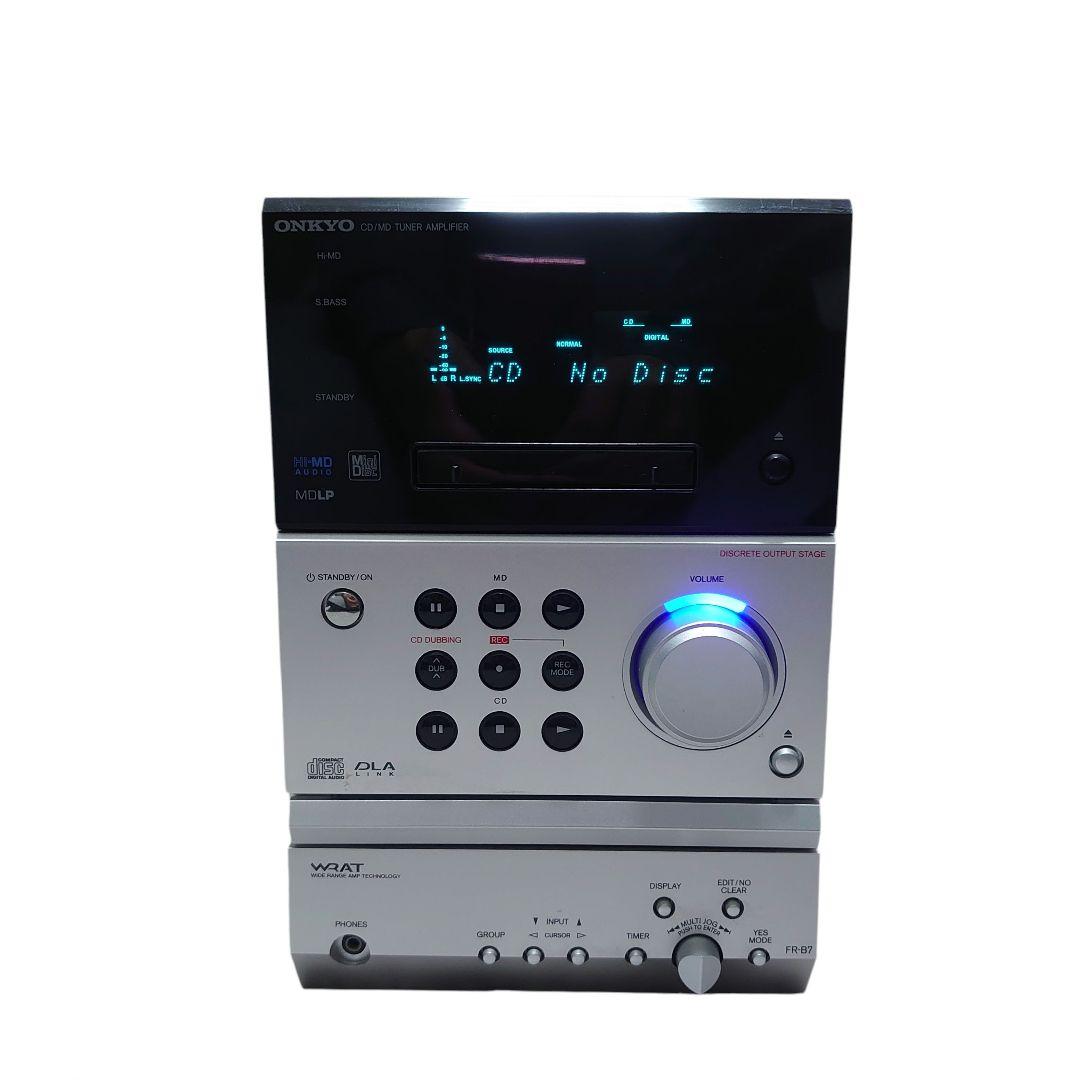 ONKYO X-B7 CD/MD ミニコンポ Hi-MD対応Bluetooth - メルカリ
