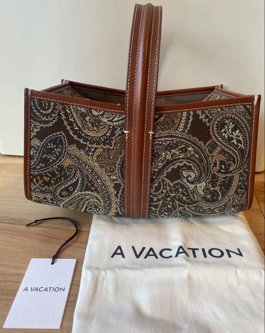 25AW 完売品 A VACATION SEE SAW ペイズリー柄