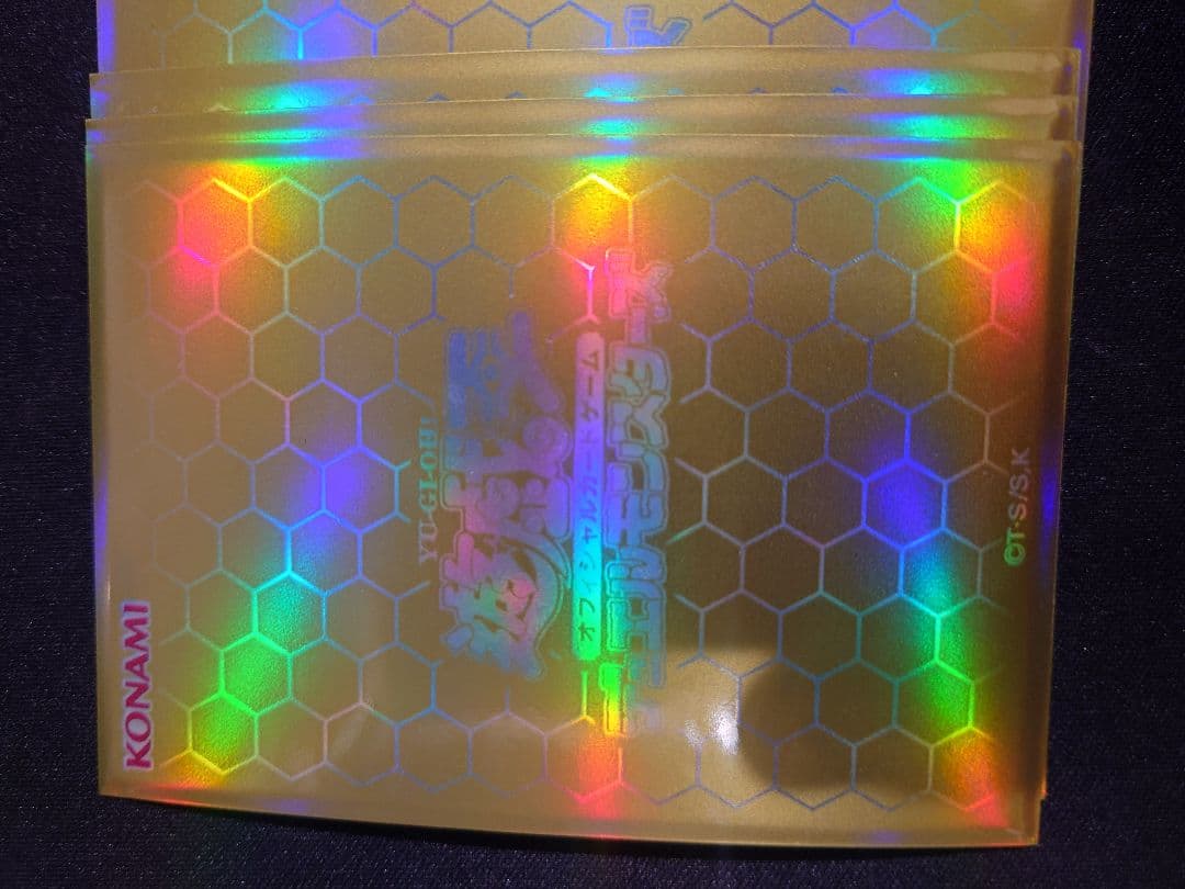 遊戯王OCG デュエルモンスターズ ハノイゴールドスリーブ 55