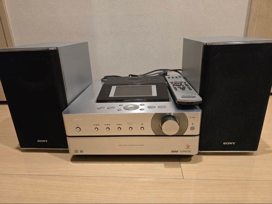 SONY ソニー HDDオーディオシステム NAS-M75HD ミニコンポ - メルカリ