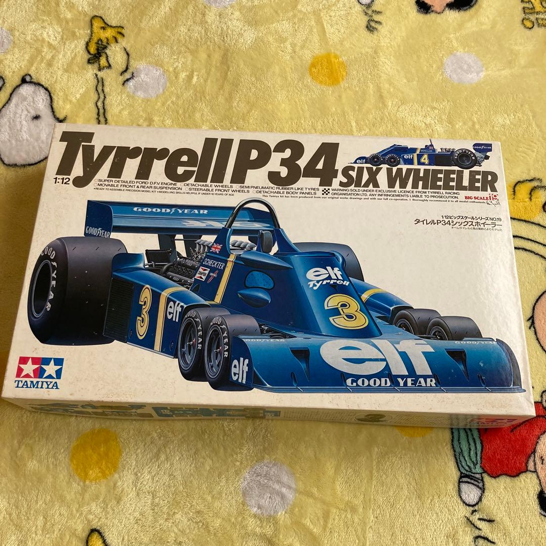 Tyrrell P34 ティレル TAMIYA 1/12 タイレルP34 タミヤ 1/12 ビッグスケールシリーズ タイレルP34 シックスホイーラー