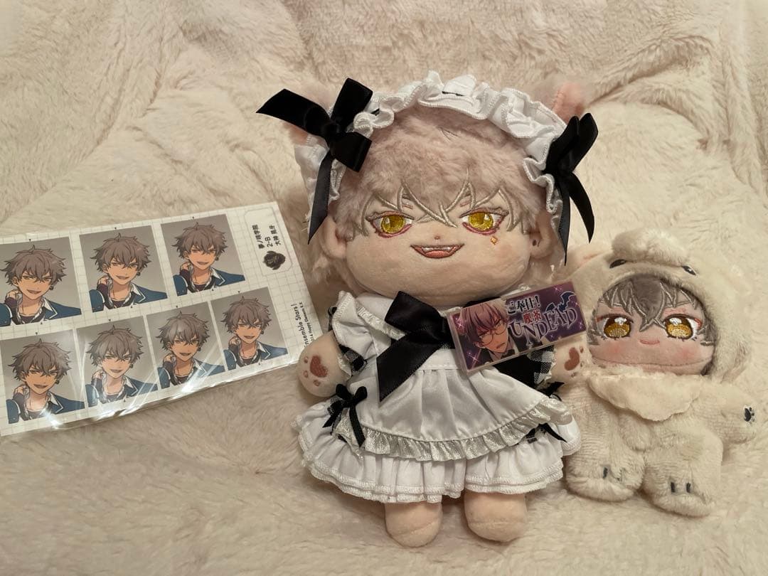 大神晃牙 いつぬい×2 ステッカー×1 大神晃牙 いつぬい×2 ステッカー×1 一緒に暮らすぬい （あんスタ