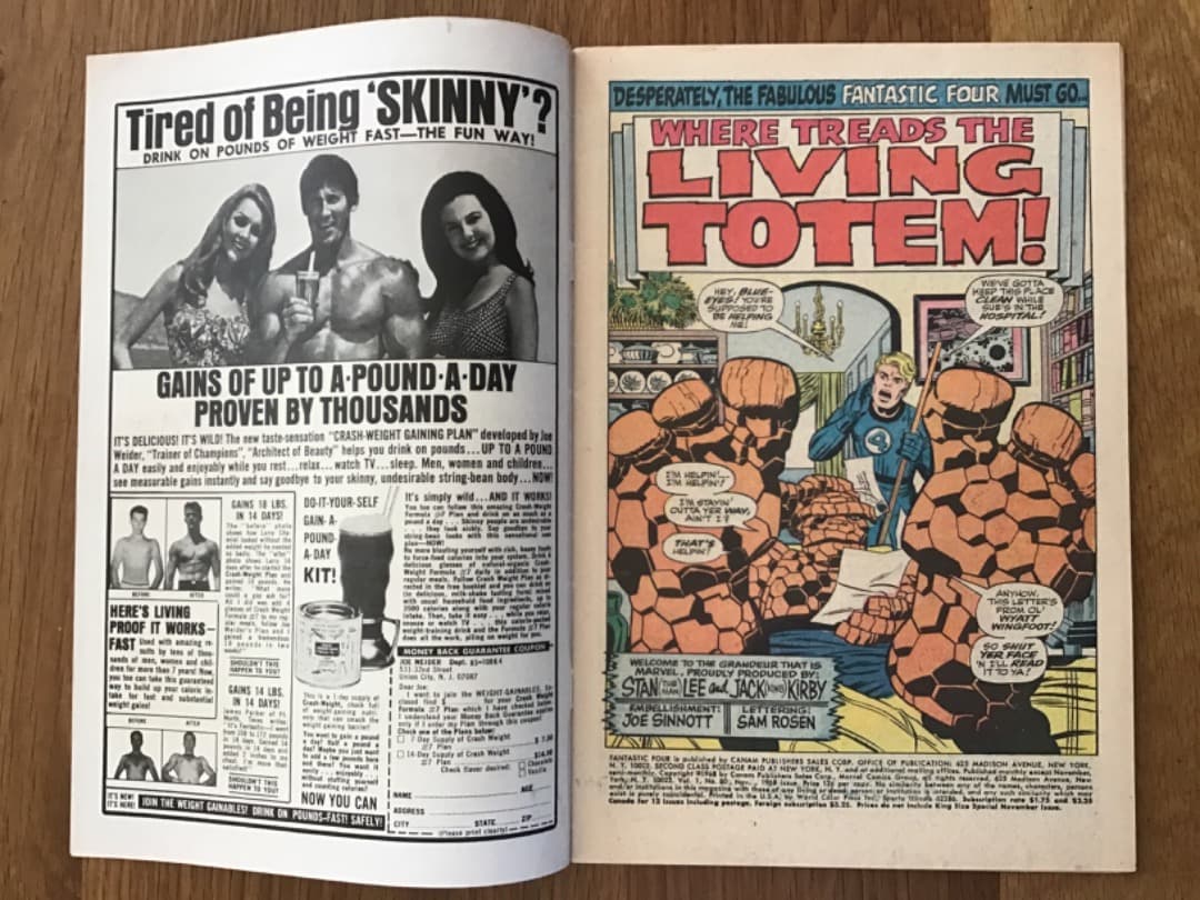 ファンタスティック・フォー #80 サイレントフォックス❗️アメコミ