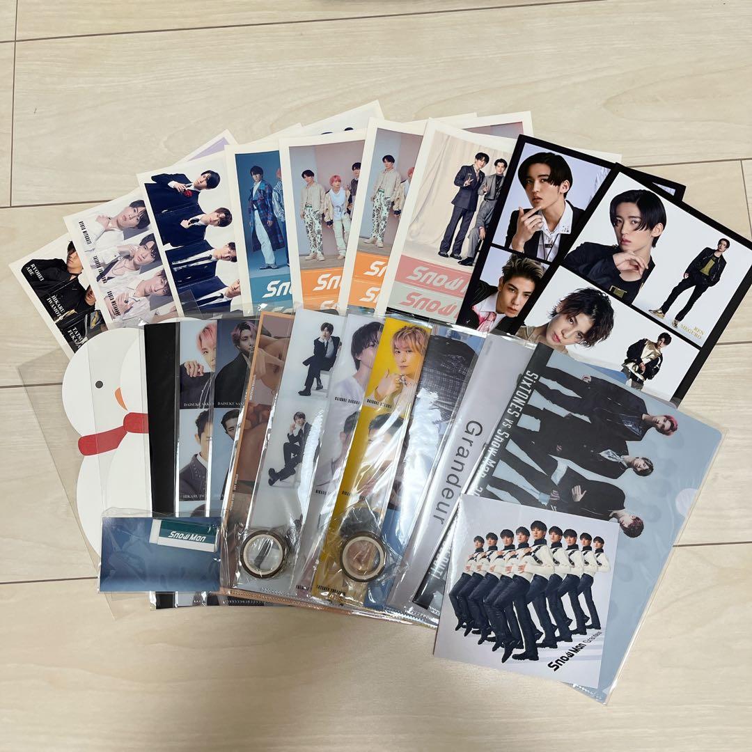 SnowMan 歴代シングル まとめ売り 特典付き - メルカリ