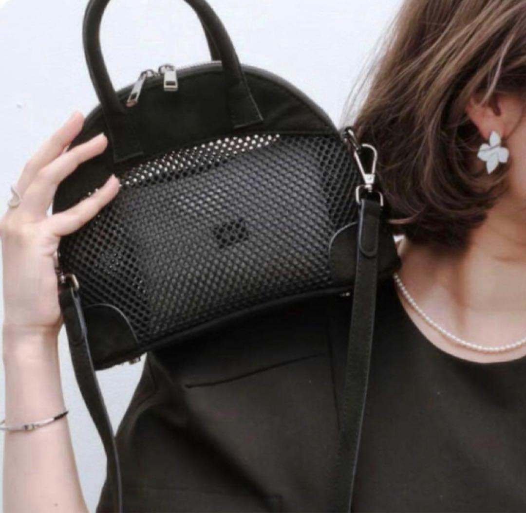 未使用 Decollte Accessory メッシュバッグ ブラック Sサイズ - メルカリ
