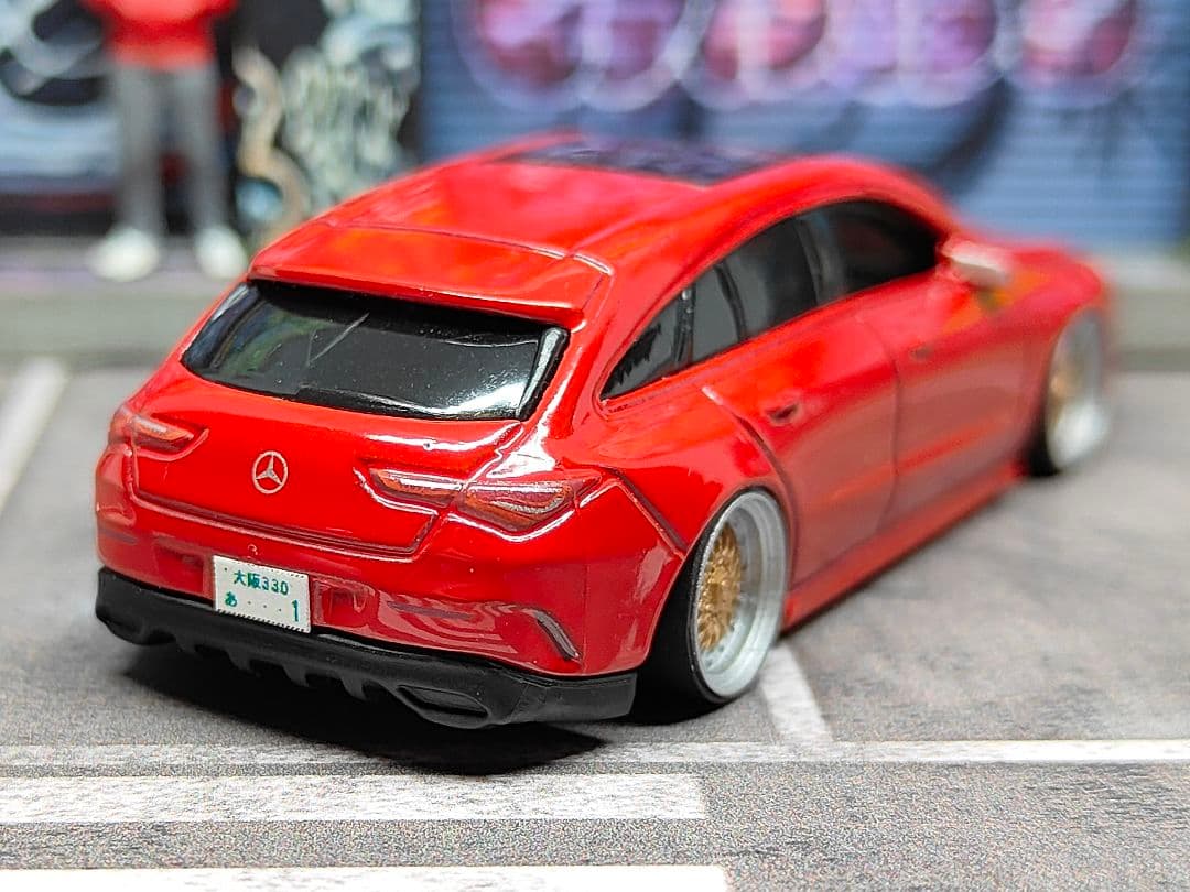 マッチボックス メルセデスベンツ CLA 深リム ホットウィール トミカ