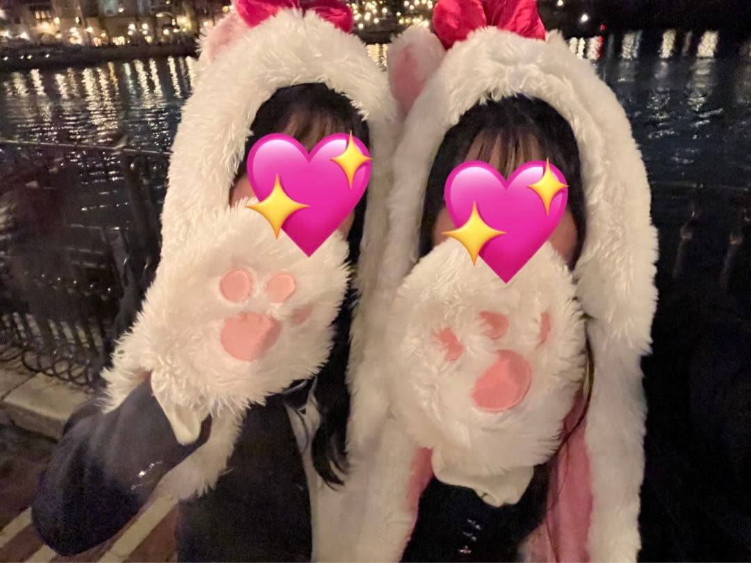 ディズニー被り物 マリーちゃん マフラーファンキャップ - メルカリ