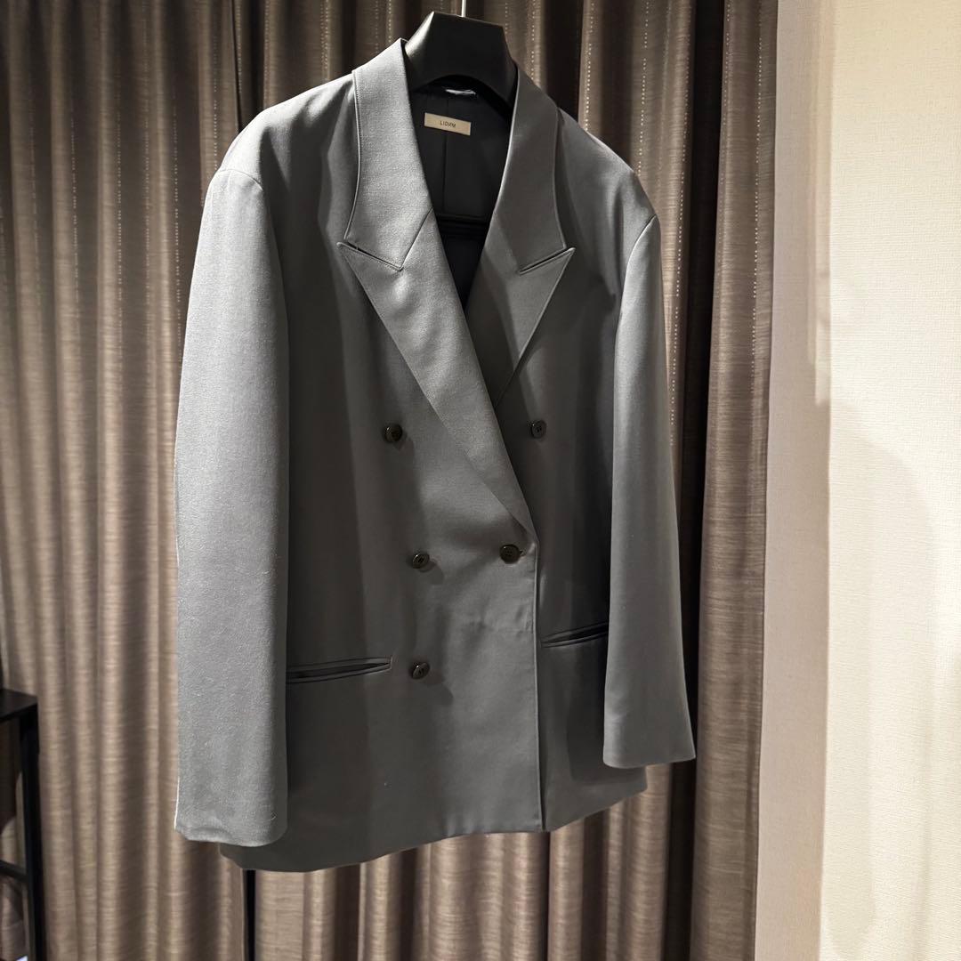 lidnmウールギャバセットアップjacket slacks