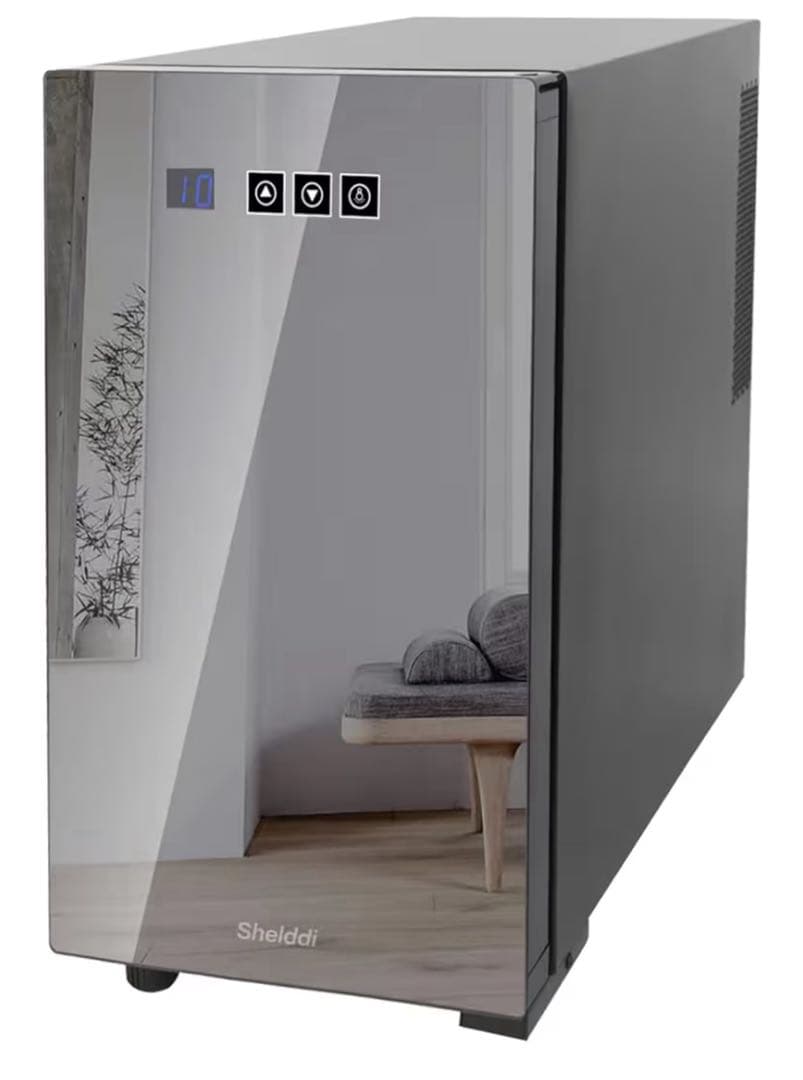 Shelddi 小型冷蔵庫 23L 静音 おしゃれ 一人用 1ドア ペルチェ式 Amazon | Shelddi 小型冷蔵庫 23L 静音 おしゃれ 省エネ ミニ電子