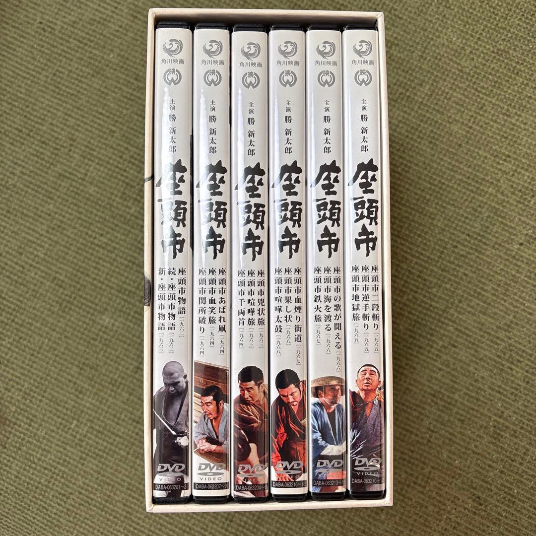 座頭市 DVD-BOX〈6枚組〉 映画 座頭市 DVD-BOX｜映画｜DVD