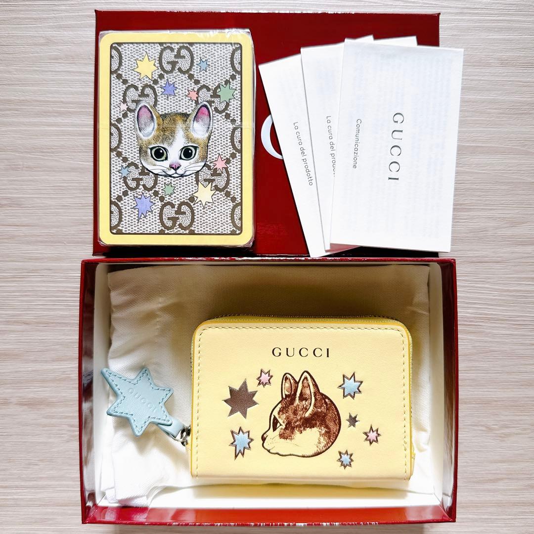 新品 ヒグチユウコ GUCCI トランプ カードセット ボリス ポーチ 日本