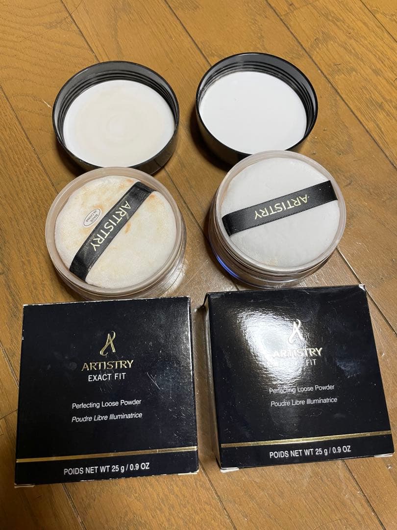 ARTISTRY EXACT FIT ルースパウダー 25g 美しい仕上がり、持久型。肌印象を自由に遊べ。『アーティストリー
