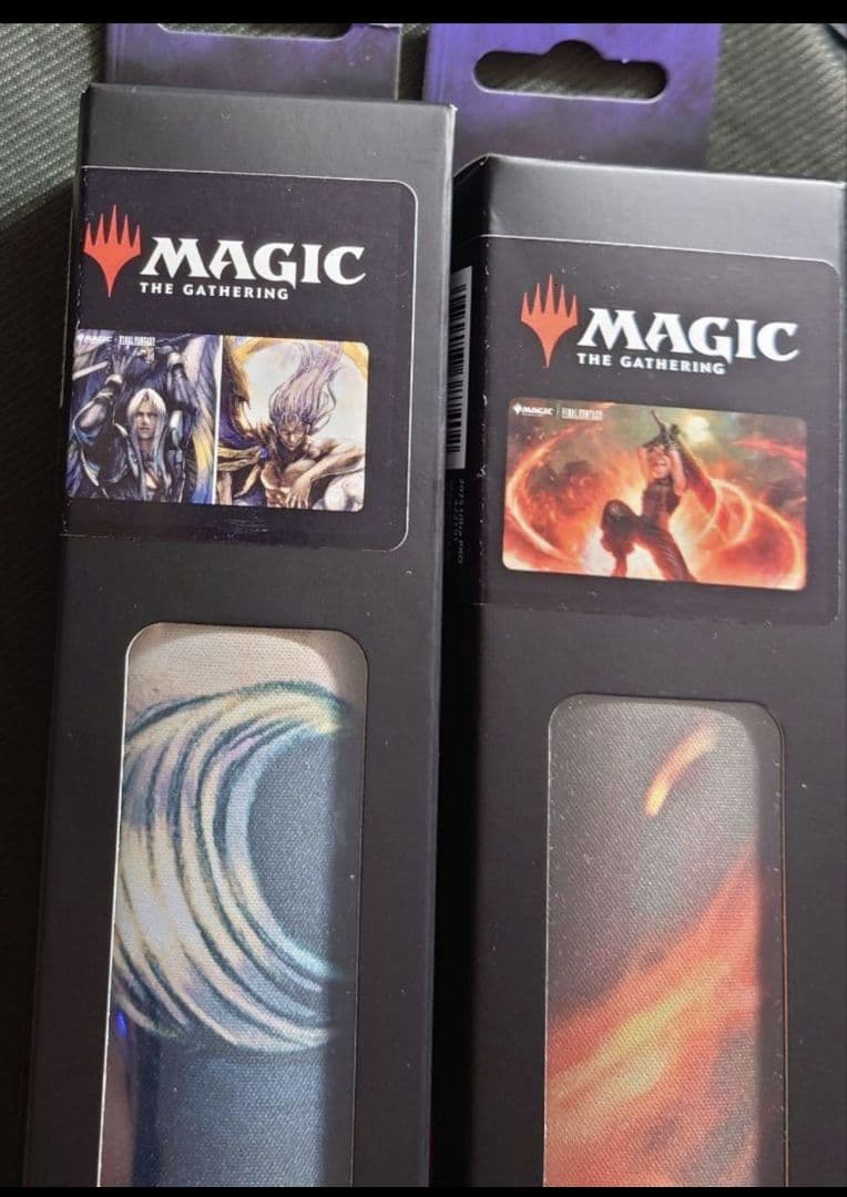 mtg 超稀少 公式サプライ セフィロス クラウド プレイマット 2個セット mtg 超稀少 公式サプライ セフィロス クラウド プレイマット 2個セット