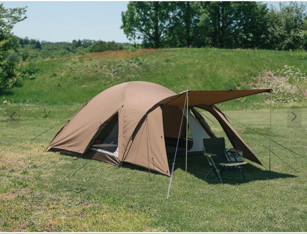 スノーピーク アメニティドームM TC 試し張り - テント・タープ最 安値