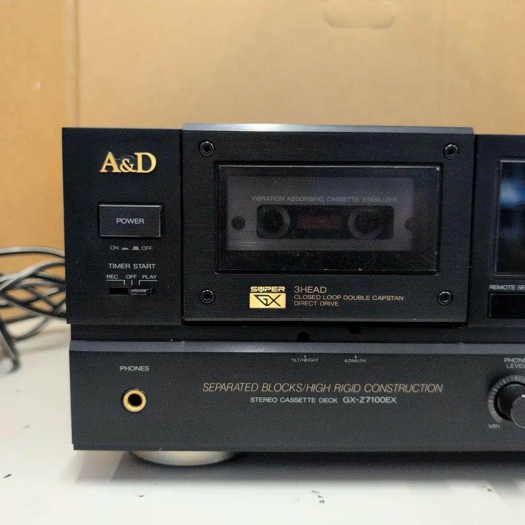 ジャンク】 A＆D GX−Z7100EX ステレオカセットデッキ - メルカリ